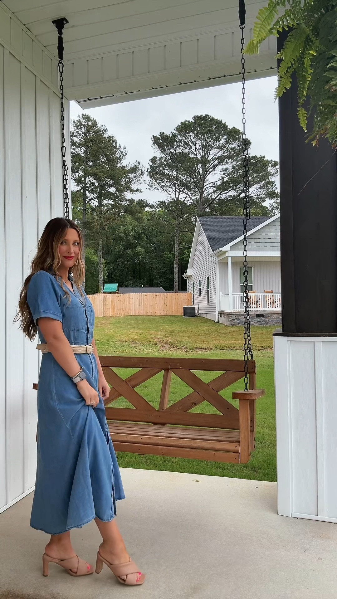 @shoppinkblush had the perfect denim dress for church on Mother’s Day 

#LTKStyleTip #LTKFindsUnder100 #LTKSaleAlert