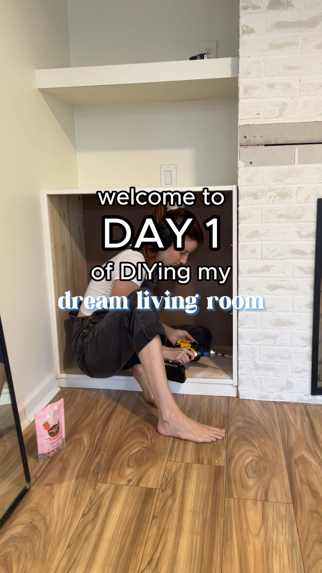 Day 1 of DIYing my dream living room supplies and tools used 🛠️🧚🏼‍♀️🏡 

#LTKHome #LTKVideo