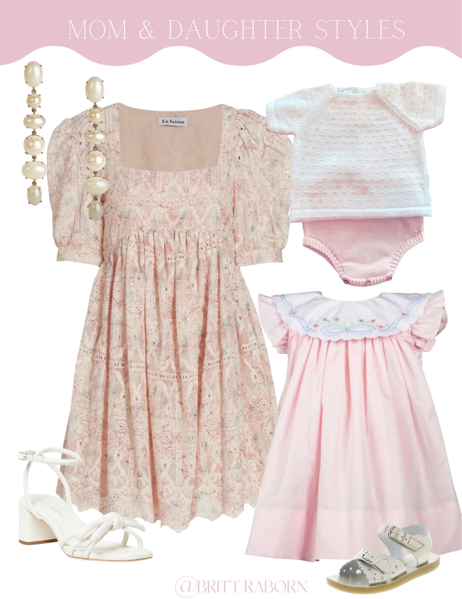 Mom and daughter spring styles 

#LTKbaby #LTKfamily #LTKkids
