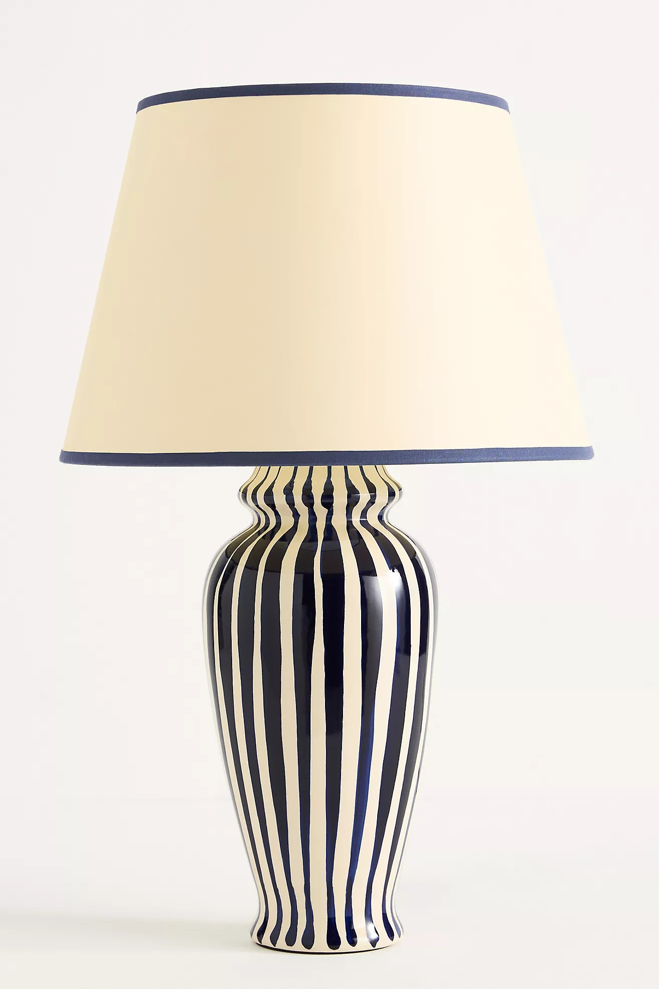 Pooky The Lottie Striped Ceramic Table Lamp | Anthropologie (US)