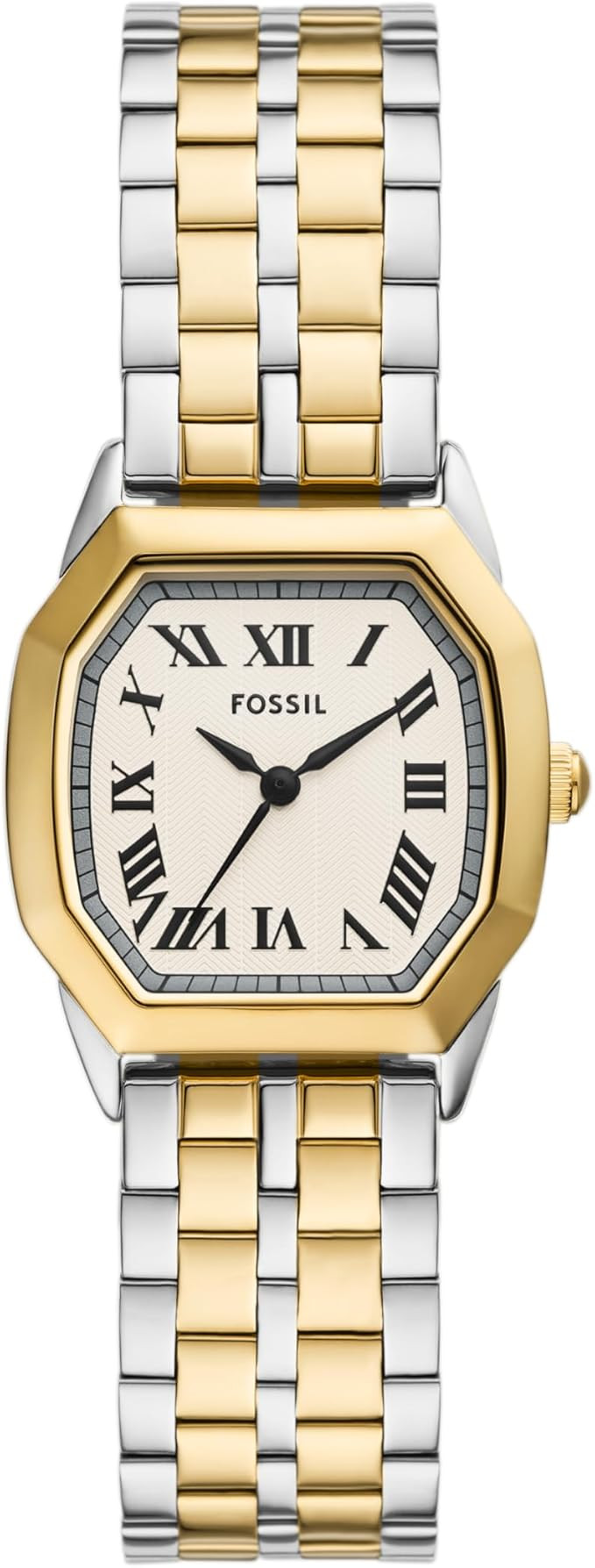 Fossil Women's Watch, Harlow Three-Hand Stainless Steel Bracelet Watch for Women | Amazon (US)