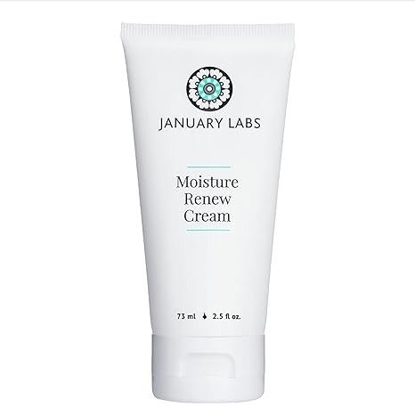 January Labs Moisture Renew Face Cream, Day or Night Face Moisturizer Cream for Dehydrated & Stre... | Amazon (US)