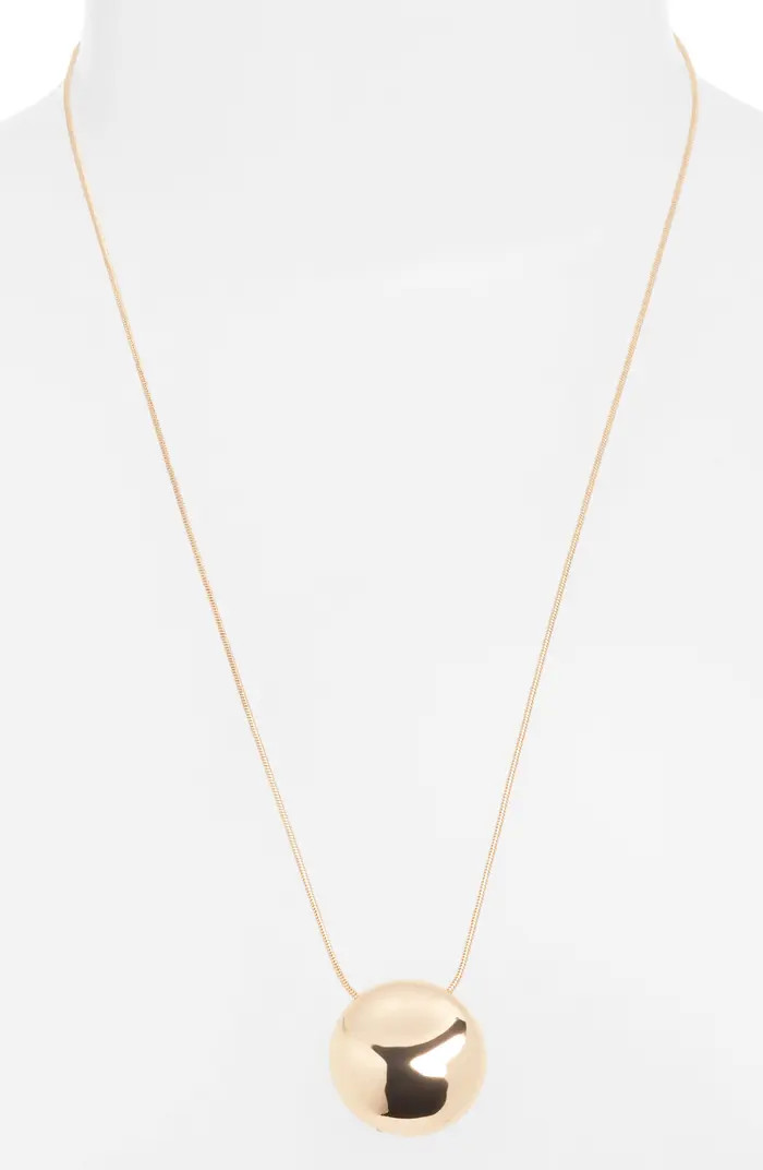 Orb Pendant Long Necklace | Nordstrom