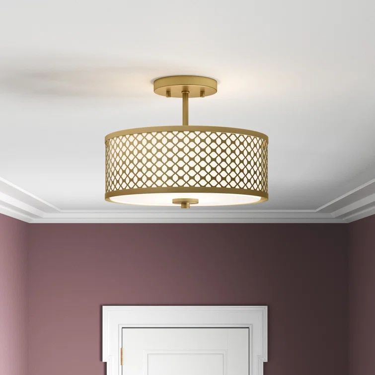3 - Light Unique / Statement Globe Chandelier with Feather Accents | Wayfair North America