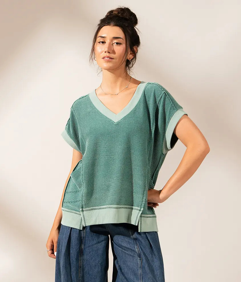 Boundless Edit - Ribbed Top | Buckle