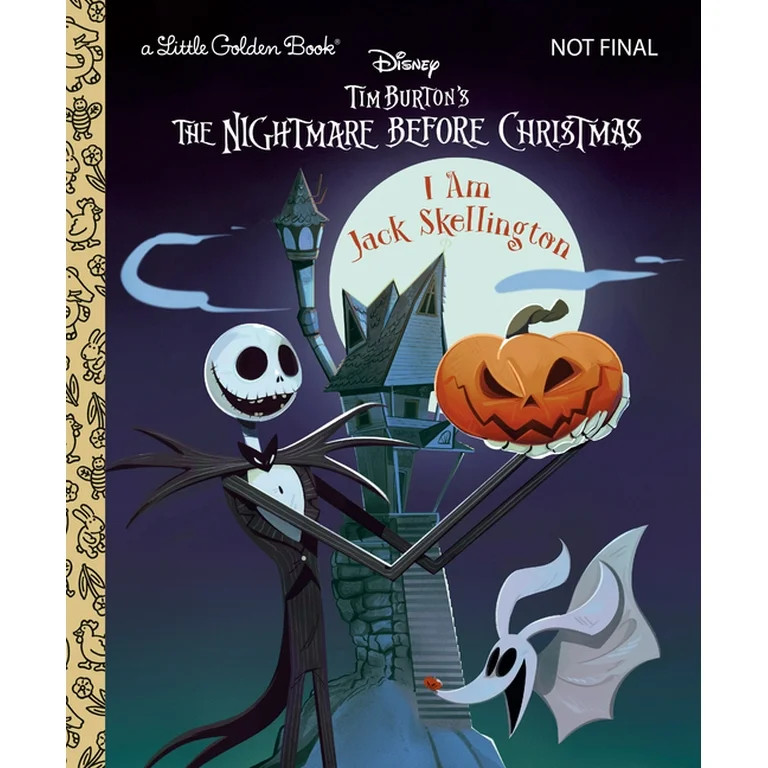 Little Golden Book: I Am Jack Skellington, (Hardcover), Matthew J. Gilbert, English, 8.00" x 6.63... | Walmart (US)