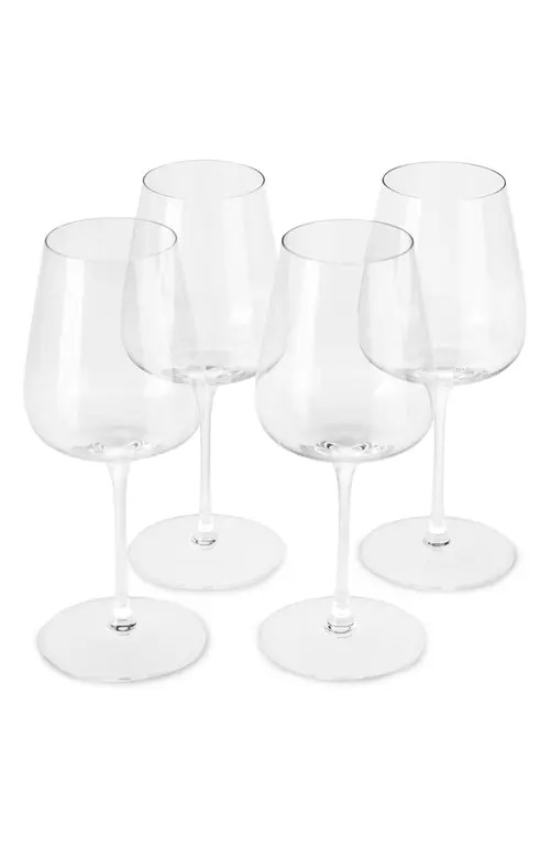Fable The Set of 4 Wine Glasses in Clear at Nordstrom | Nordstrom