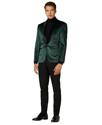 Men's Deluxe Dinner Jacket - Tuxedo Suit Blazer | Macy's