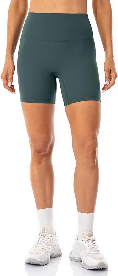 Lavento Women's All Day Soft Yoga Shorts - 4" / 5" / 6" Buttery Soft Workout Active Shorts for Wo... | Amazon (US)