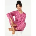 Joyspun Women’s Long Sleeve Tee and Joggers, 2-Piece Pajama Set, Sizes S-3X | Walmart (US)