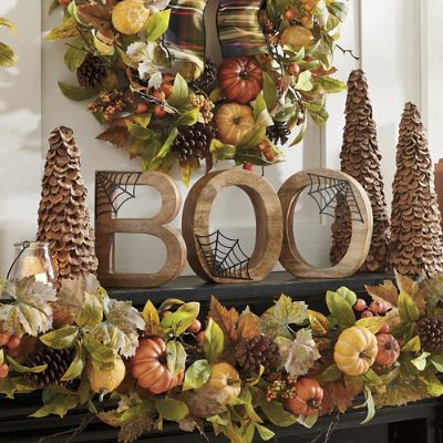 Boo Letters With Web | Grandin Road