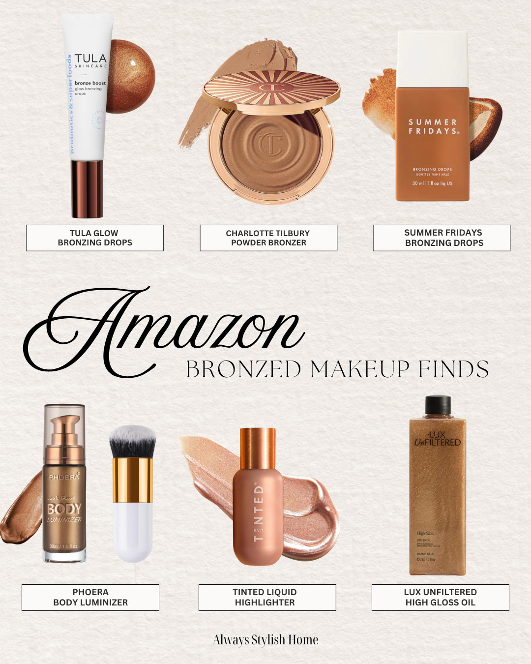 amazon bronzed makeup, amazon trending beauty products, amazon makeup, amazon trending makeup products #amazonbeauty #beauty #bronzedfinds #bronzedmakeup #summermakeup #summerbeauty 

 #LTKSeasonal #LTKBeauty