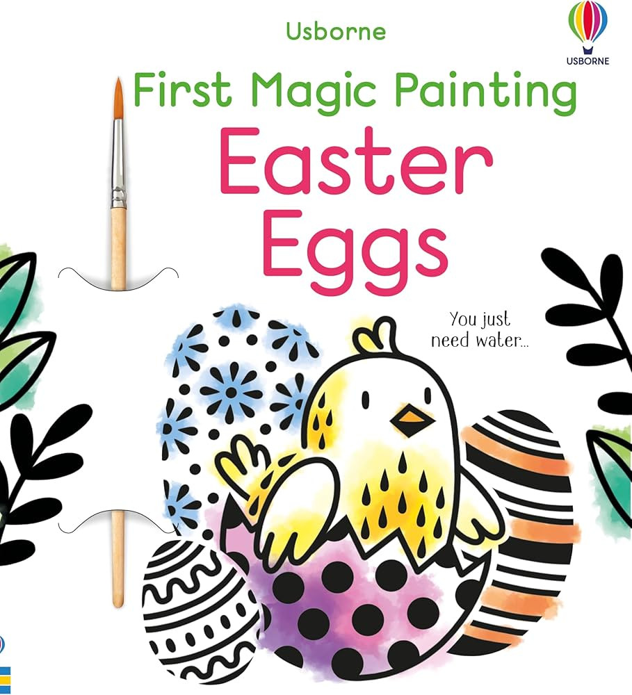 First Magic Painting Easter Eggs: A Fun Interactive Coloring Book for Toddlers with Waterproof Pa... | Amazon (US)