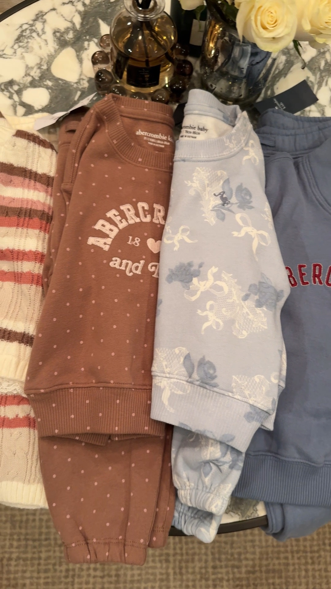 @abercrombie is doing 40% OFF all baby&toddler! I stocked up on my favorite sweat sets for my kids. I got Miller an 18mo and a 2T to grow into. Tatum wears 4T

#LTKBaby #LTKKids #LTKSaleAlert