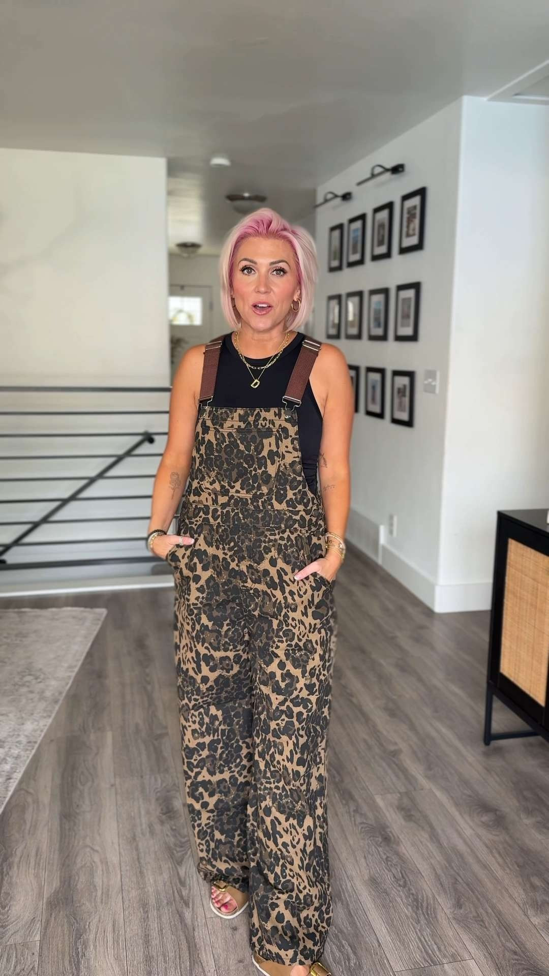 The CUTEST Cider leopard print overalls 

 #LTKSeasonal #LTKStyleTip #LTKShoeCrush