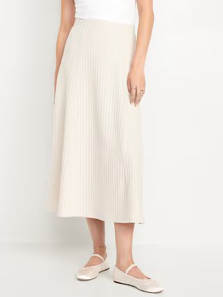 Cozy Ribbed Maxi Skirt | Old Navy (US)