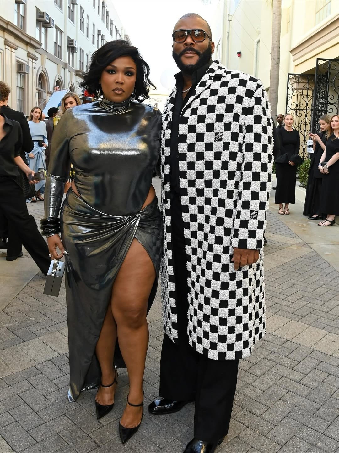 Lizzo in LaQuan Smith at #vogueworld2025