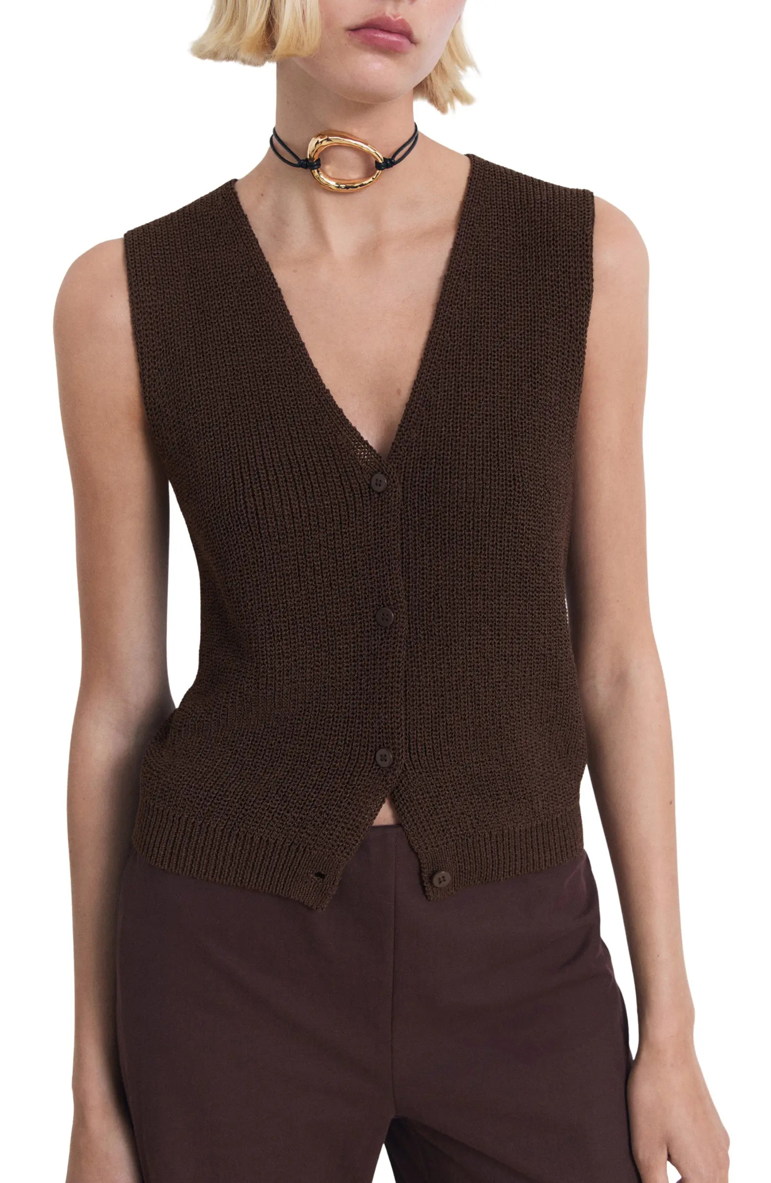 Open Knit Sweater Vest | Nordstrom