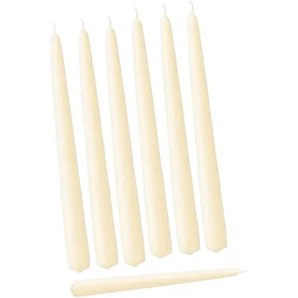 12 Piece Unscented Taper Candle Set | Wayfair North America