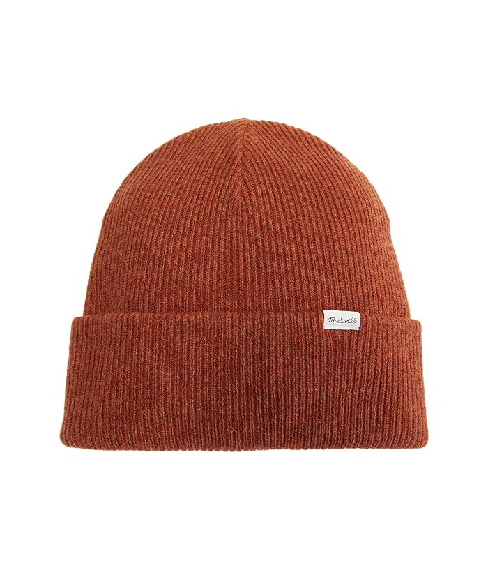 Madewell Cuffed Beanie (Faded Rust) Beanies | Zappos