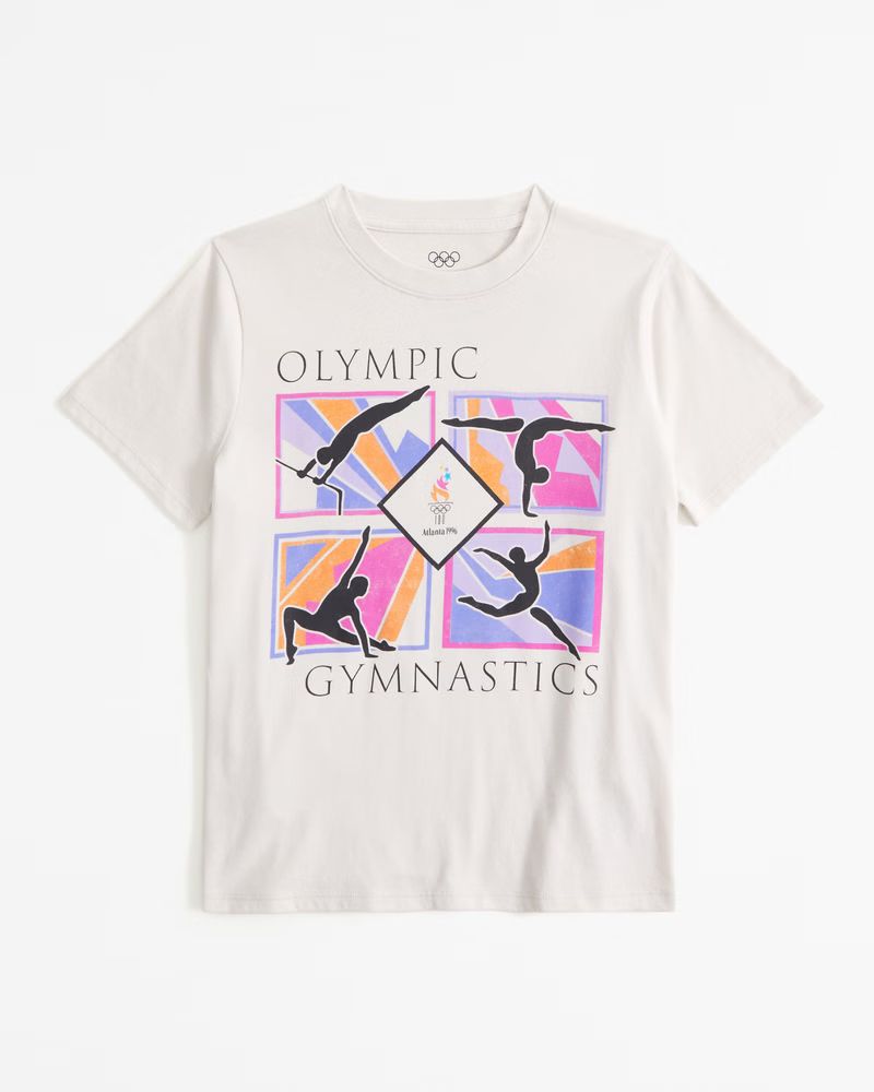 oversized olympics graphic tee | Abercrombie & Fitch (US)