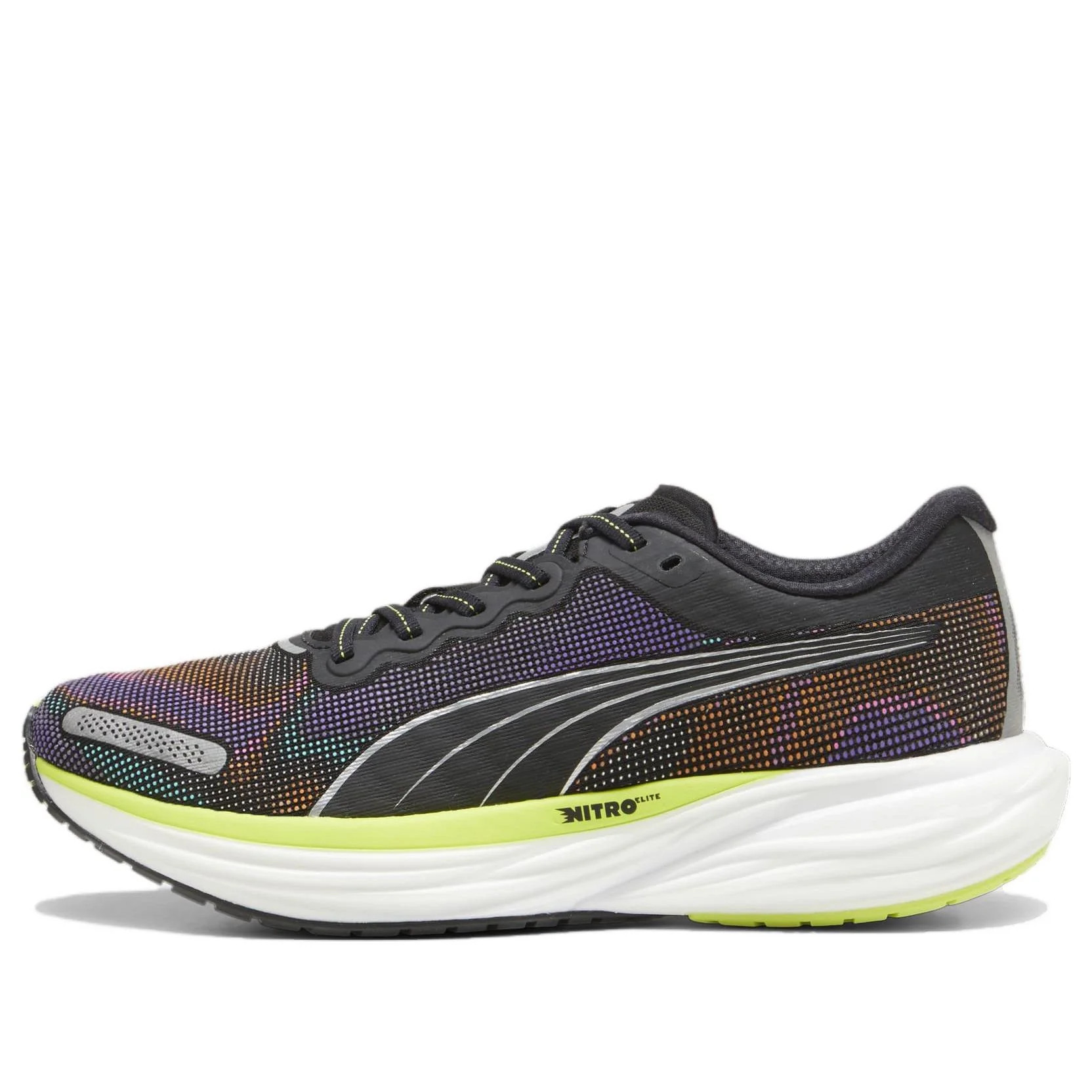 PUMA Deviate Nitro 2 'Black Lime Pow' 380076-01 | KICKS CREW