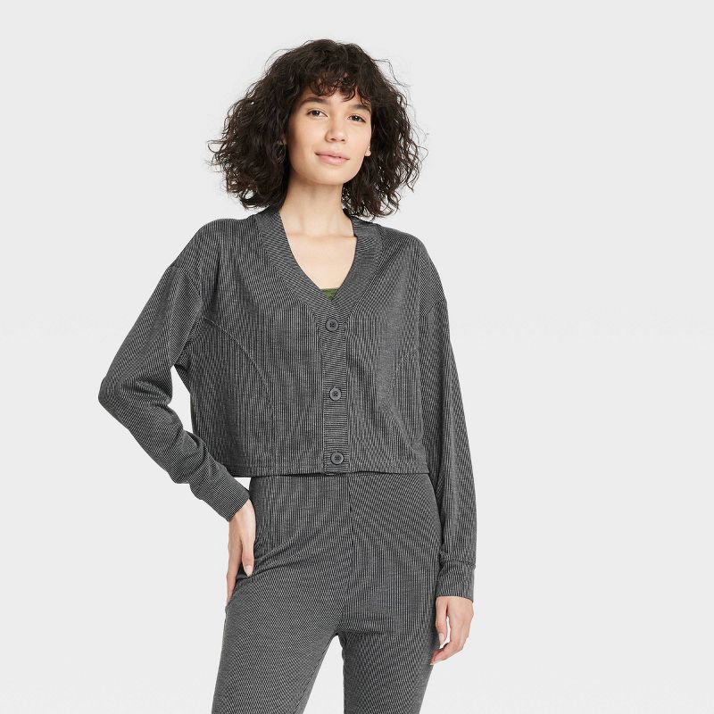 Women's Knit Lounge Cardigan - Colsie™ | Target