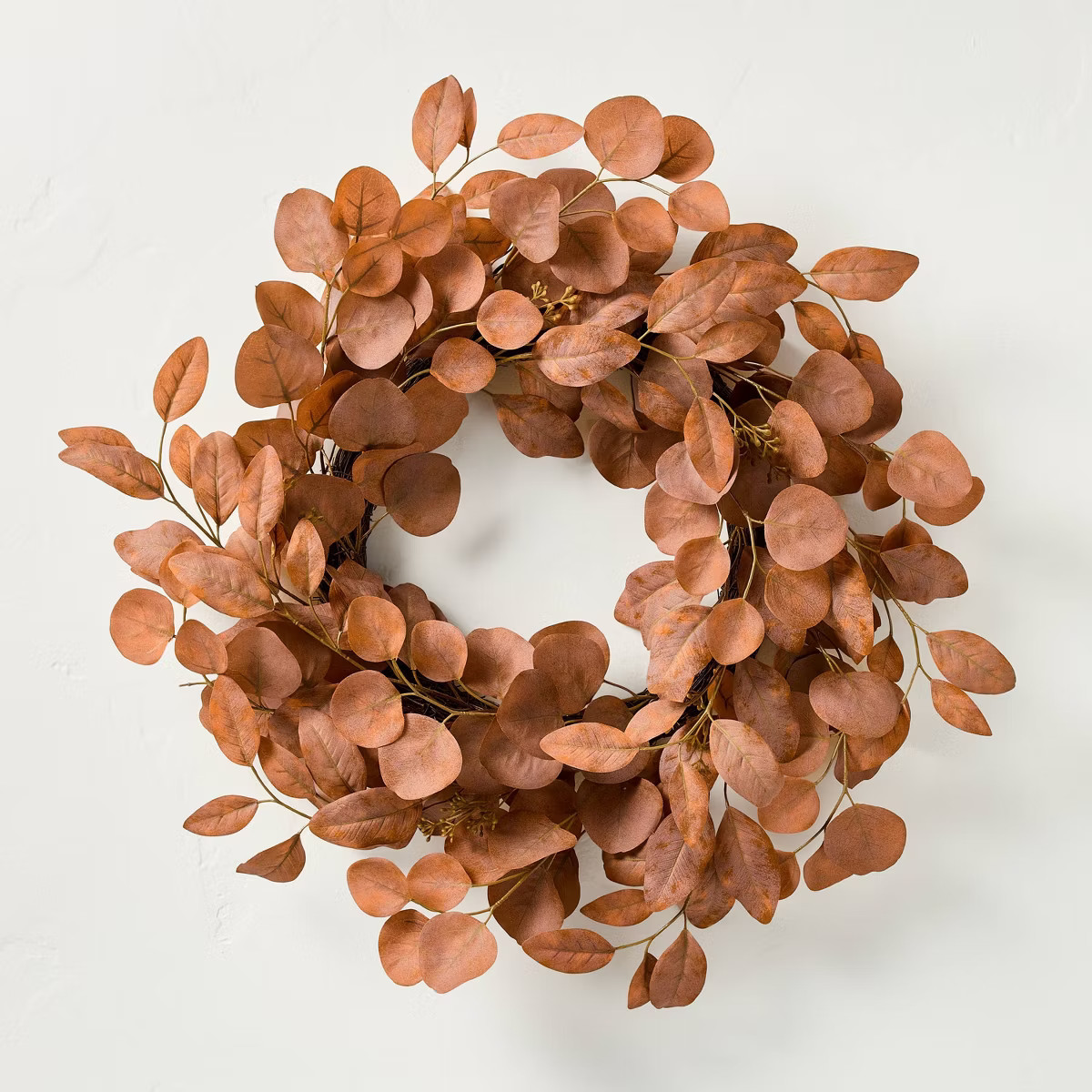 26" Rusted Eucalyptus Wreath - Hearth & Hand™ with Magnolia | Target