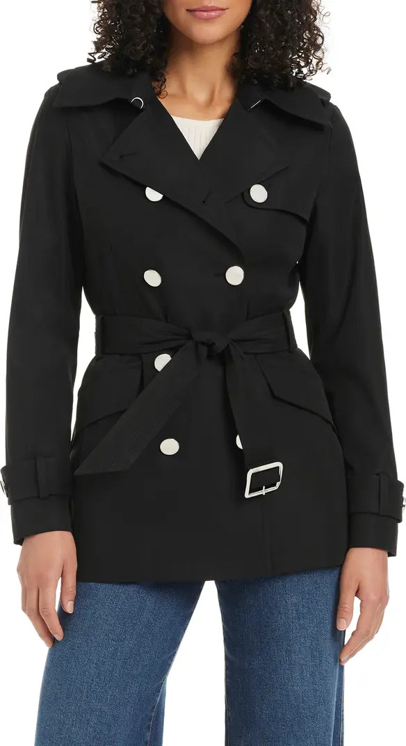 belted double breasted trench coat | Nordstrom