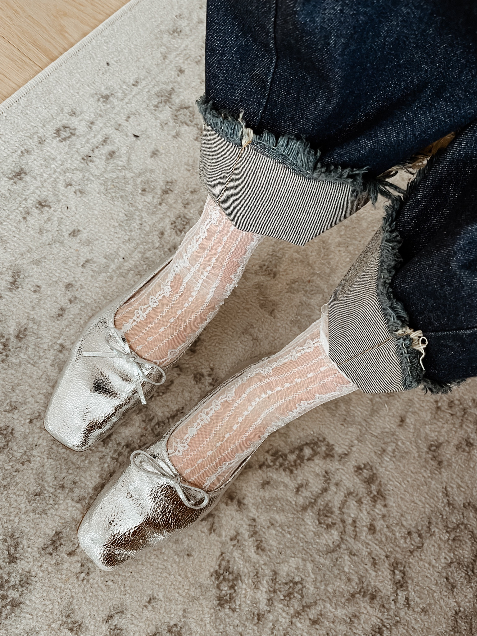 Socks + ballet flats 🩰 

Shoes run TTS
Socks are one size 

#LTKstyletip #LTKSeasonal #LTKfindsunder50