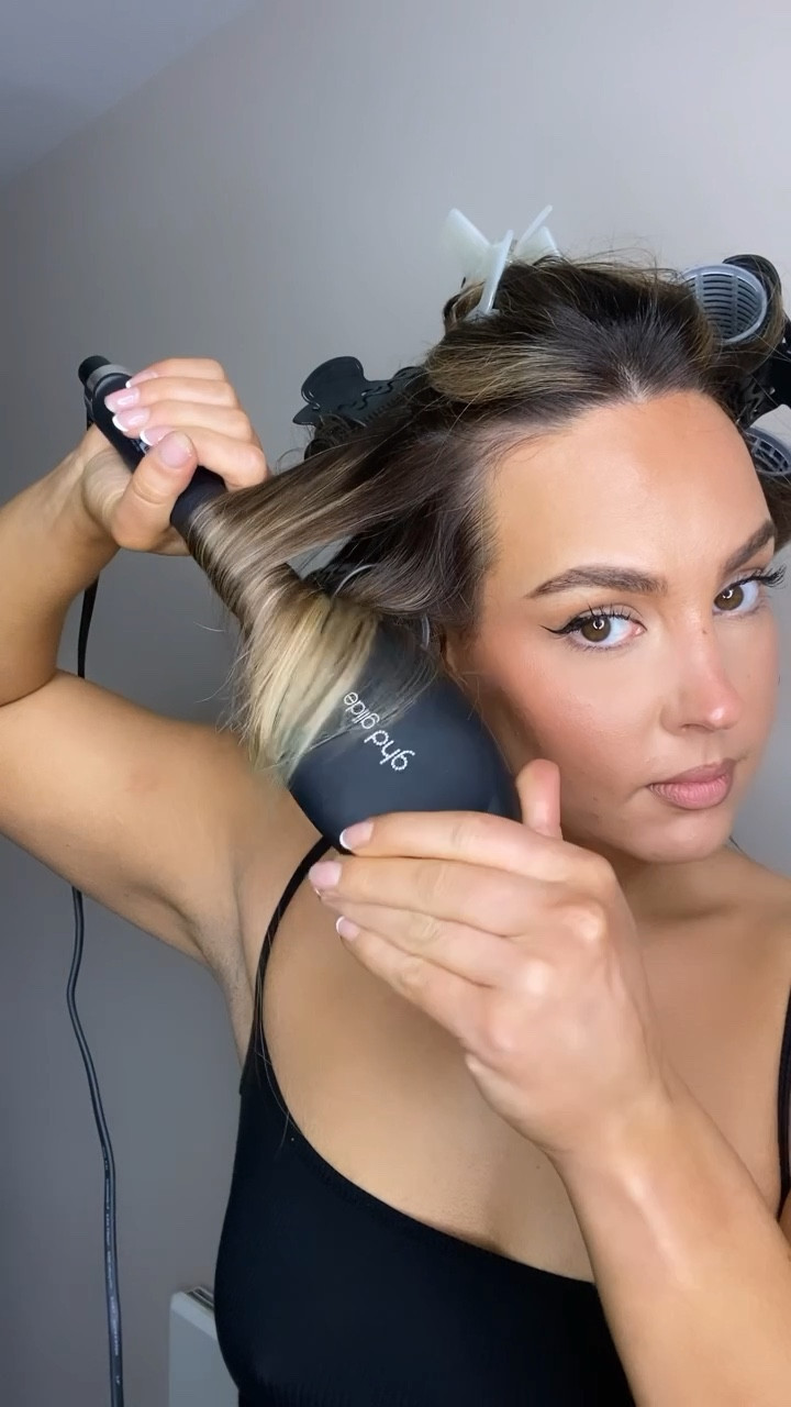 Soft Waves using the GHD Glide Hot Brush and Hair Rollers 

#LTKwedding #LTKFind #LTKbeauty