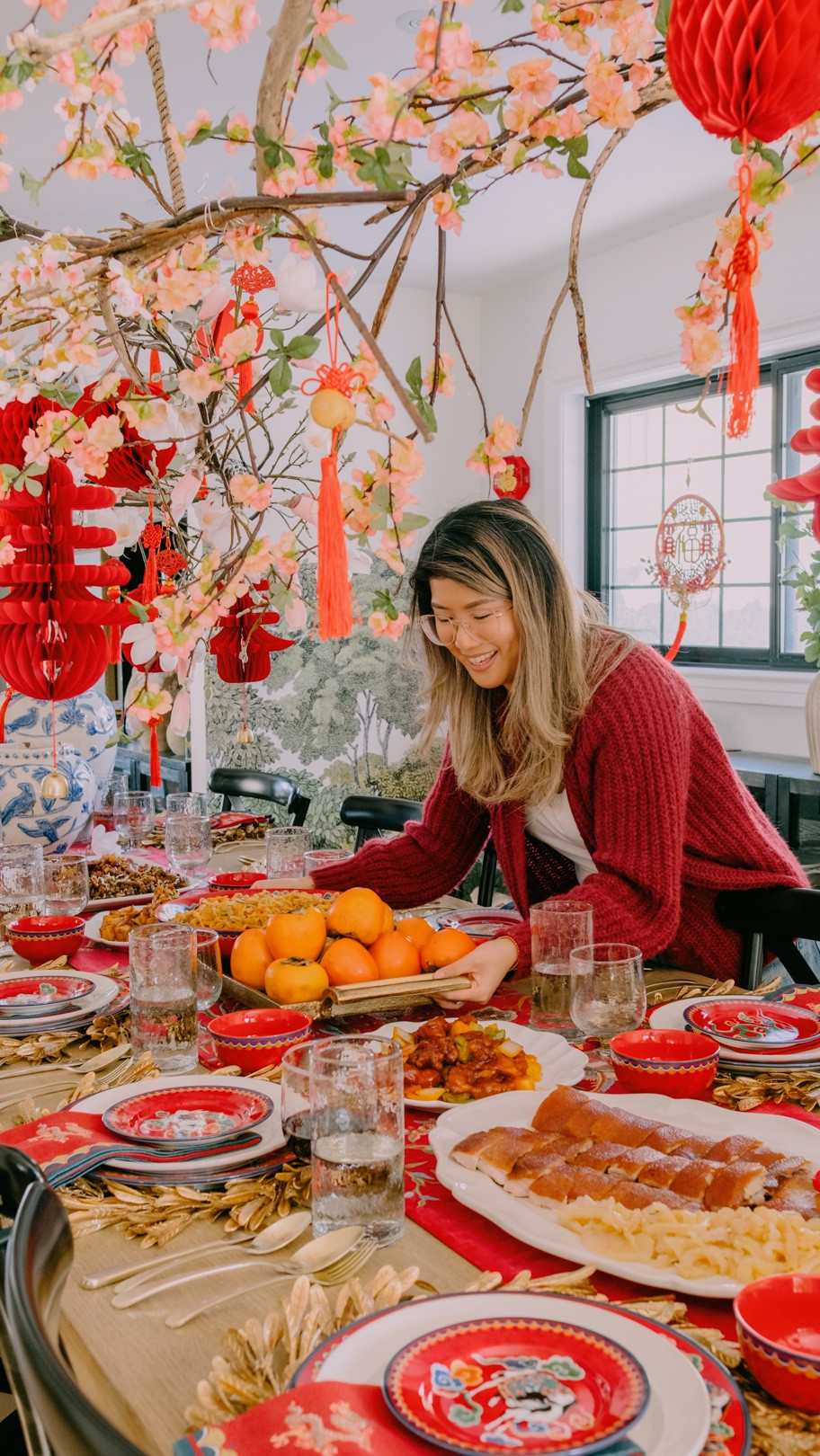 A heart to heart. I use to think Chinese New Year decorating was tacky. 

For a long time, I thought the red and gold felt outdated and a bit garish. I told myself I was avoiding stereotypes, but the truth is, I was avoiding my heritage.

Growing up, I felt self-conscious about the foods we ate. About the superstitions we followed, rituals that felt old-fashioned and non-sensical at times. 

And then, about five years ago, something changed.

I started asking my family why. Why we celebrate the way we do. Why certain foods matter. Why every detail shows up, year after year.

And the more I learned, the more I fell in love.
These weren’t just traditions. They were stories passed down through generations. Every dish, every colour, every decoration carried meaning. So I stopped running.

And I started celebrating Chinese New Year  the best way I know how, by going all in with my decorations. 

And one day, I hope to design my own Lunar New Year collection. Because now, celebrating it doesn’t feel like obligation, it feels like coming home. 🇺🇸

#CNY #LNY

#LTKstorytime #LTKHome