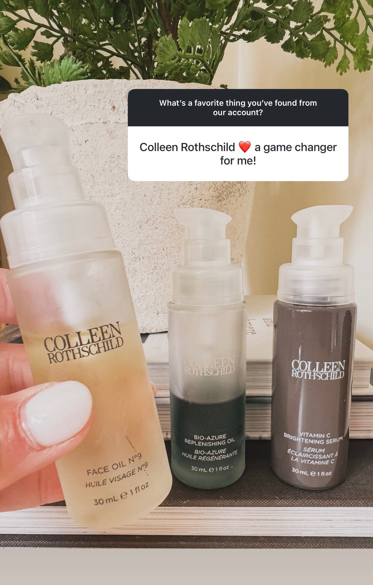Use code: TWOPEAS20 for a discount at Colleen Rothschild!

#LTKselfcare #LTKBeauty #LTKOver40