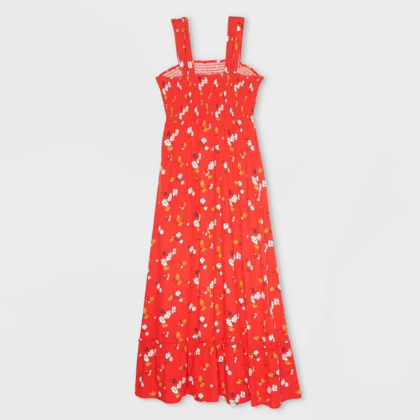 Floral Print Sleeveless Smock Maternity Dress - Isabel Maternity by Ingrid & Isabel™ | Target