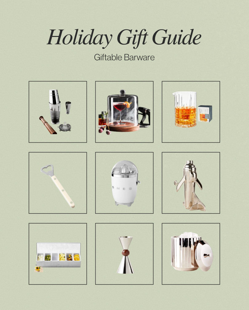 HOLIDAY GIFT GUIDE: Giftable Barware 2025  

 #LTKGiftGuide #LTKHoliday