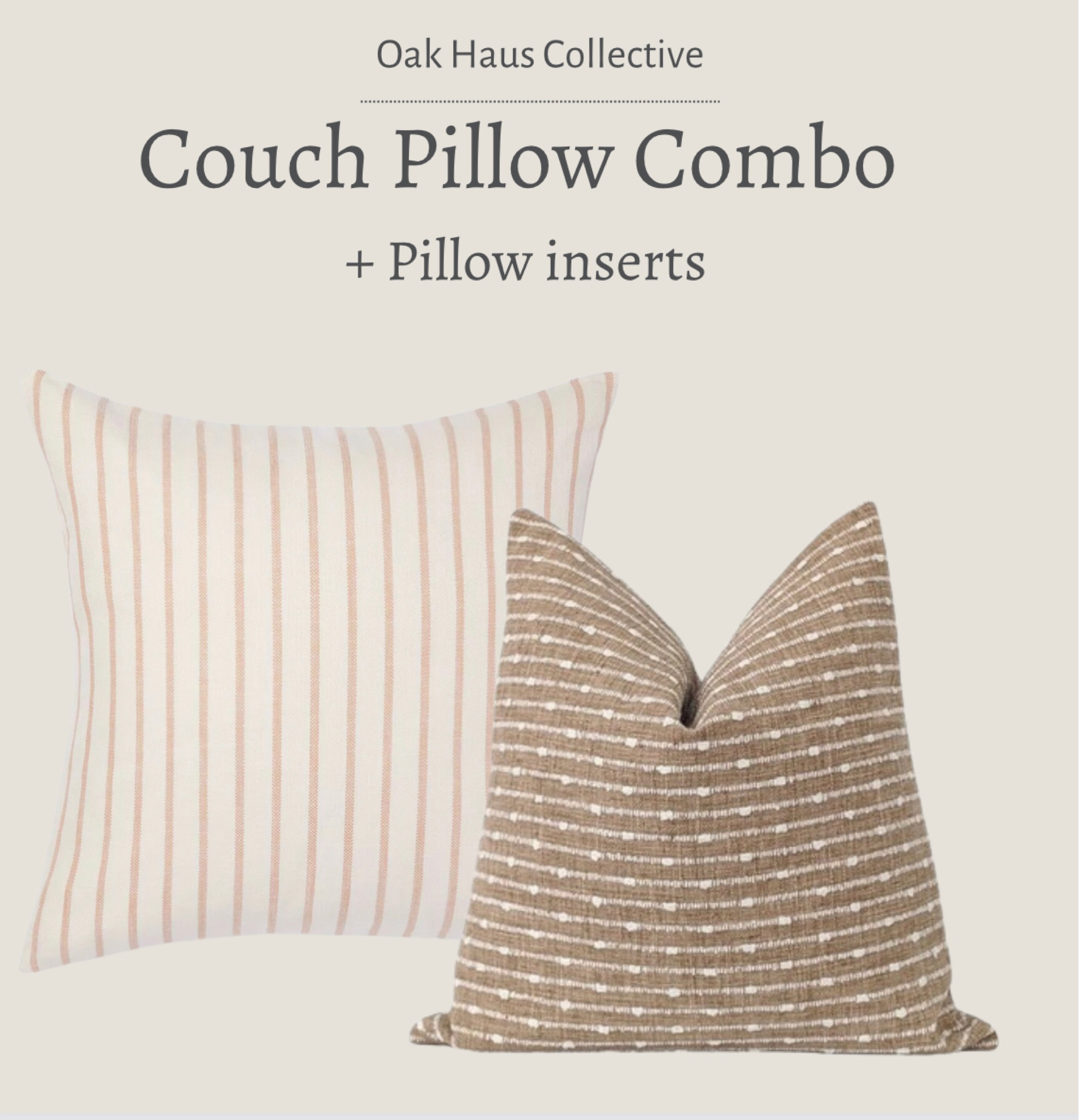 My Couch Pillow Combo 

We’ve used these pillow covers in several client designs and it was time to use them in my own house! I absolutely love the warmth and texture the Aberdeen Harvest cover brings to the space! Their quality is great and I know they will stand up to the rest of my wild and crazy kiddos 🤪

Pillow Covers, Couch pillows, throw pillows,
Pillow combinations, winter pillows, fall pillows, autumn pillows, neutral decor, neutral home decor, fyp, viral pillows, modern home, modern home decor, modern organic, organic neutral decor, transitional style, transitional living room, modern organic living room, pillow inserts 


#LTKfamily #LTKhome #LTKHoliday