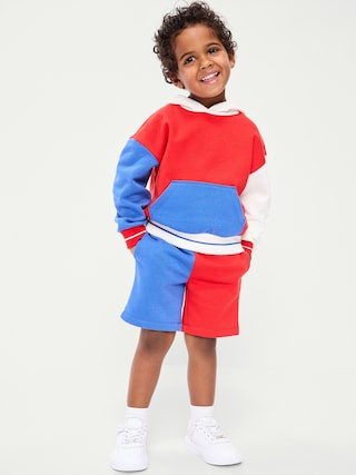 Fleece Color-Block Shorts for Toddler Boys | Old Navy (US)