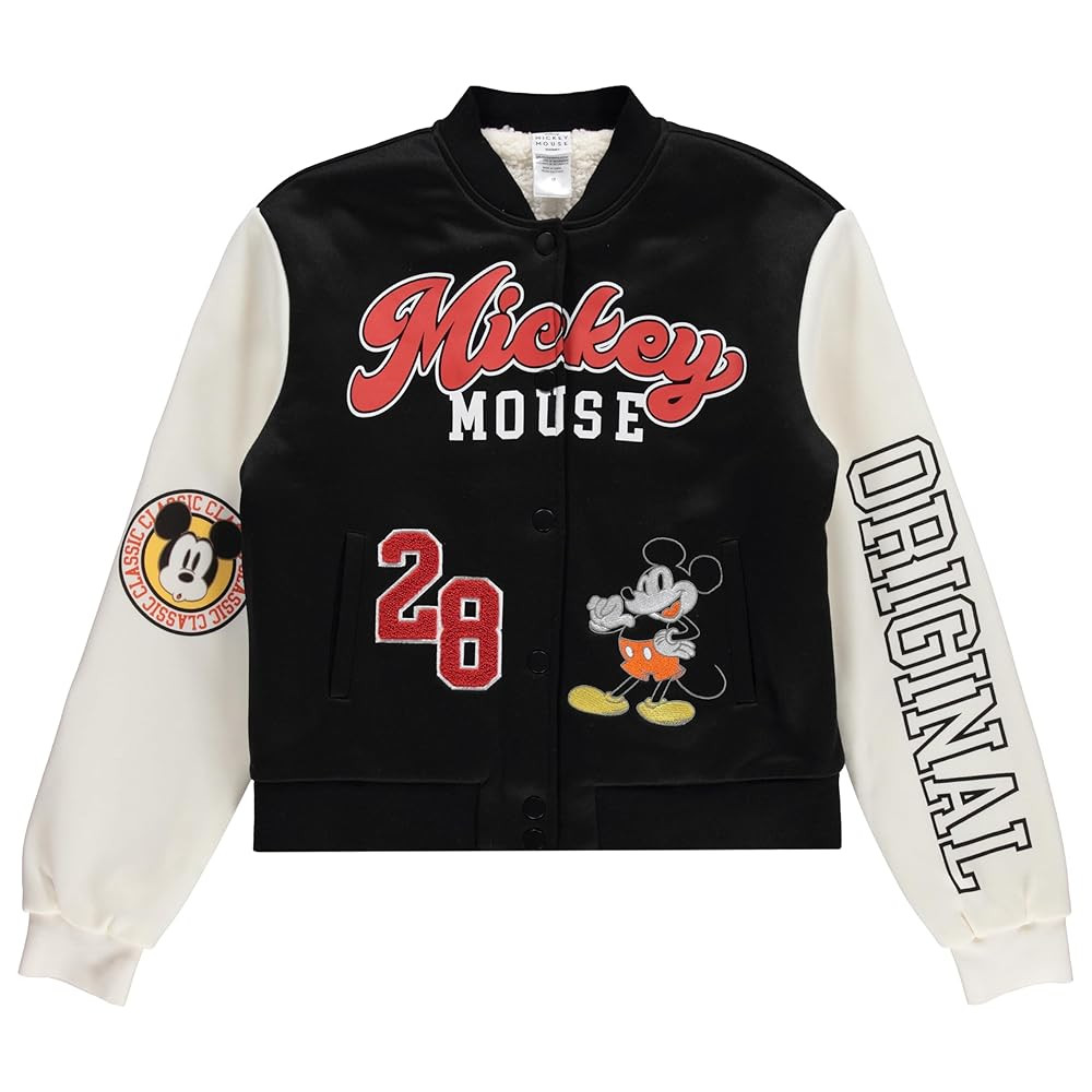 Disneyland Outfits Womens Mickey Mouse Bomber Jacket | Amazon (US)