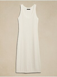 Crochet Midi Sweater Dress | Banana Republic Factory