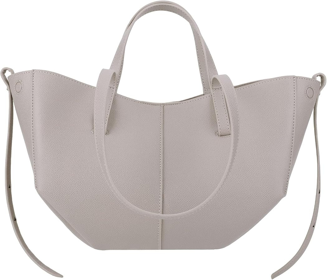 Juoxeepy Work Bag Faux Leather Tote Bag for Women Trendy Handbag Purse Fall Shoulder Bag with Mag... | Amazon (US)