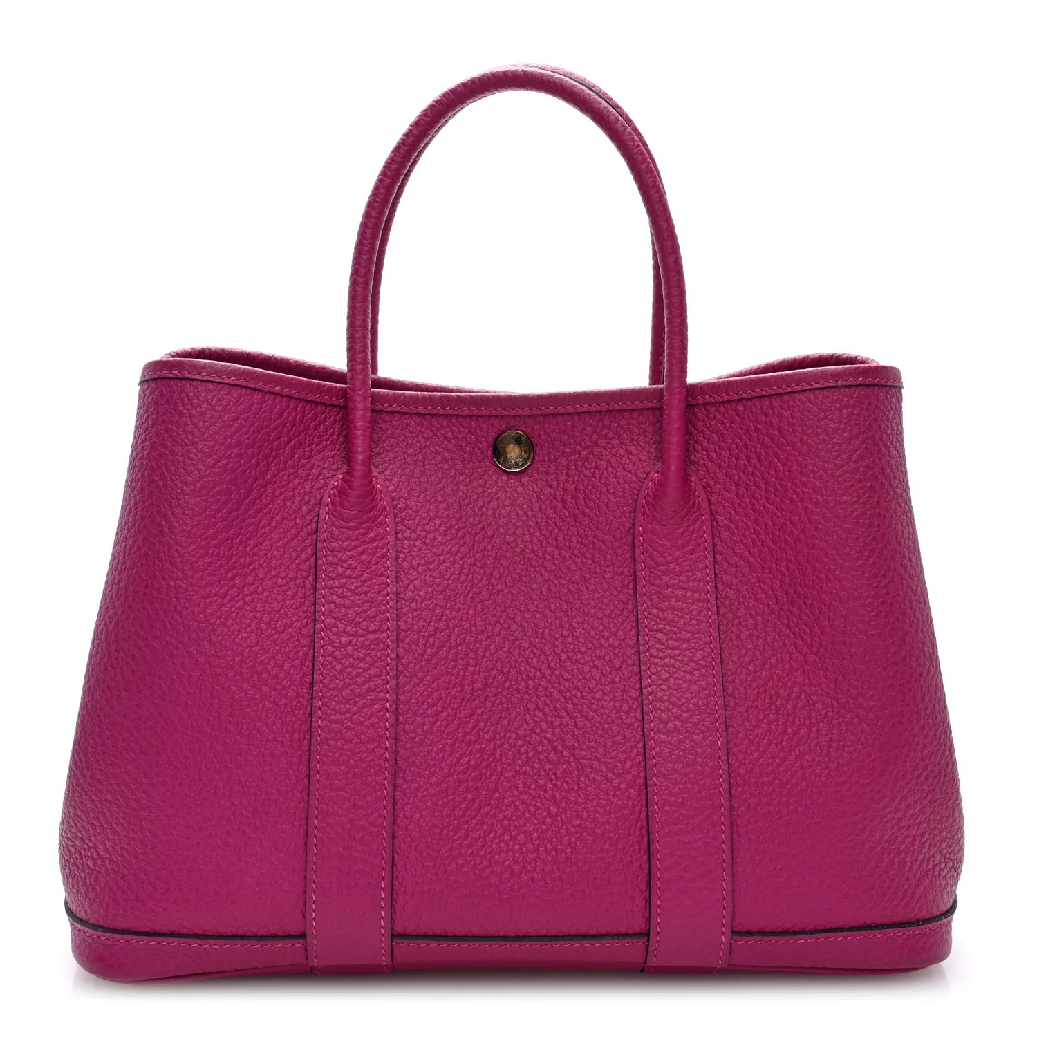 Hermes Vache Country Garden Party 30 TPM Rose Pourpre 1914702 | FASHIONPHILE (US)