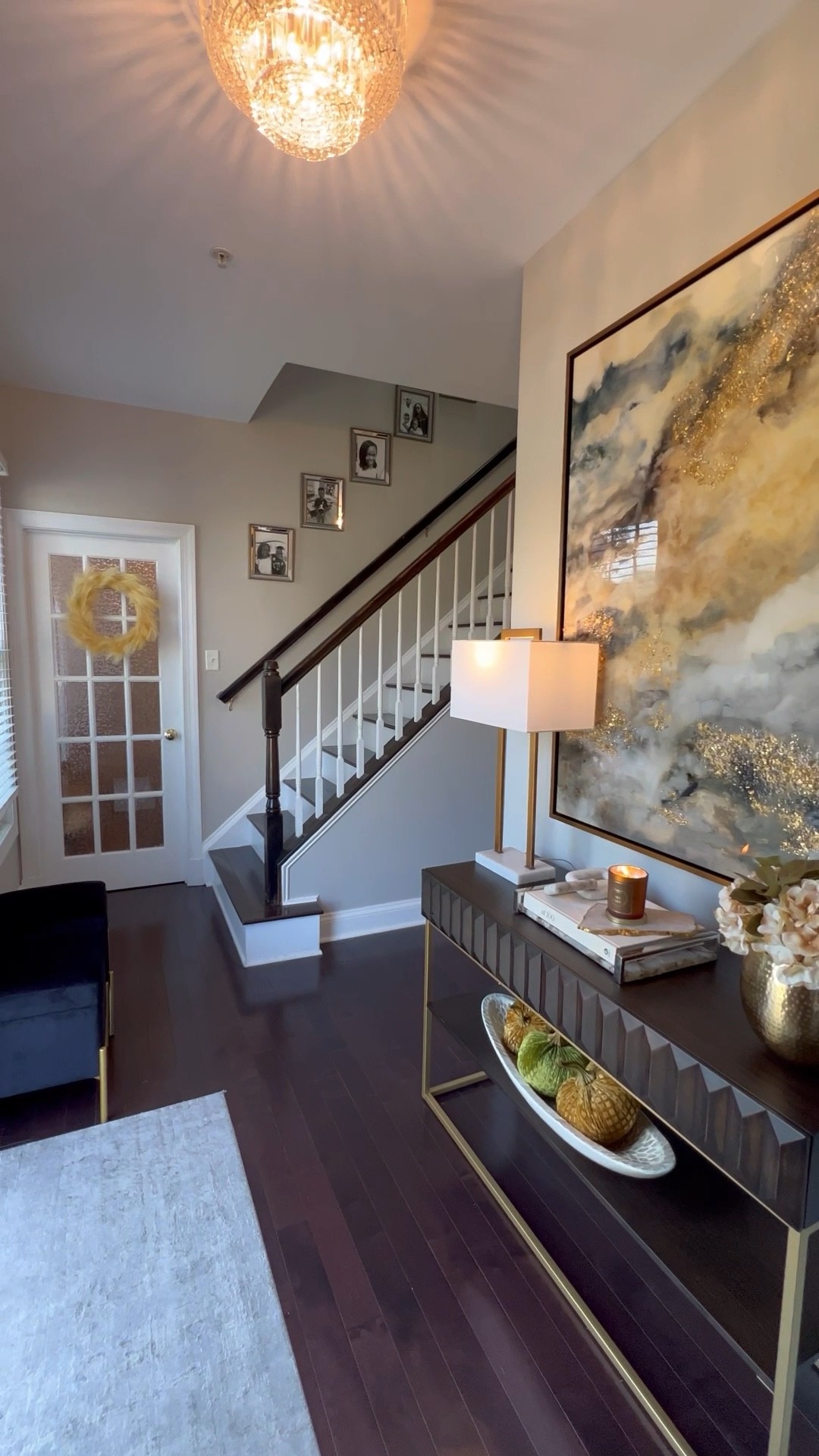 Entryway fall refresh 🍂 #falldecor #consoletable #foyer #entrywaydecor 

#LTKSeasonal #LTKSale #LTKhome