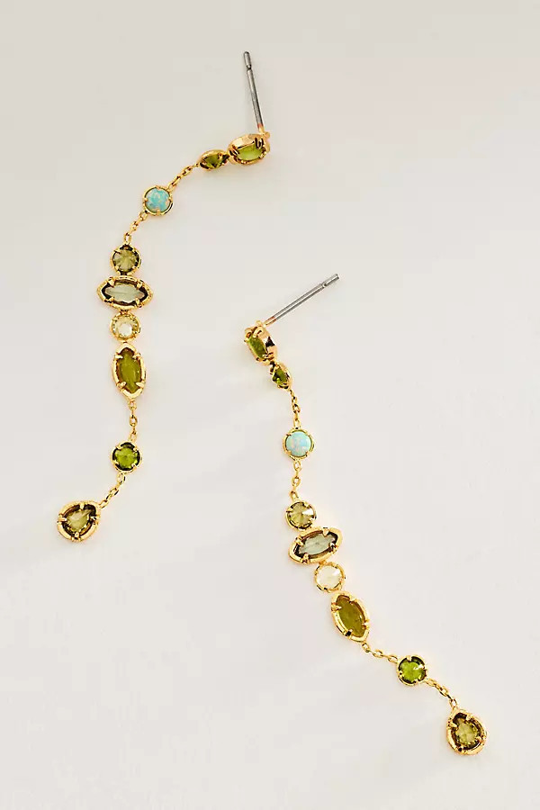 Delicate Stone Drop Earrings | Anthropologie (US)