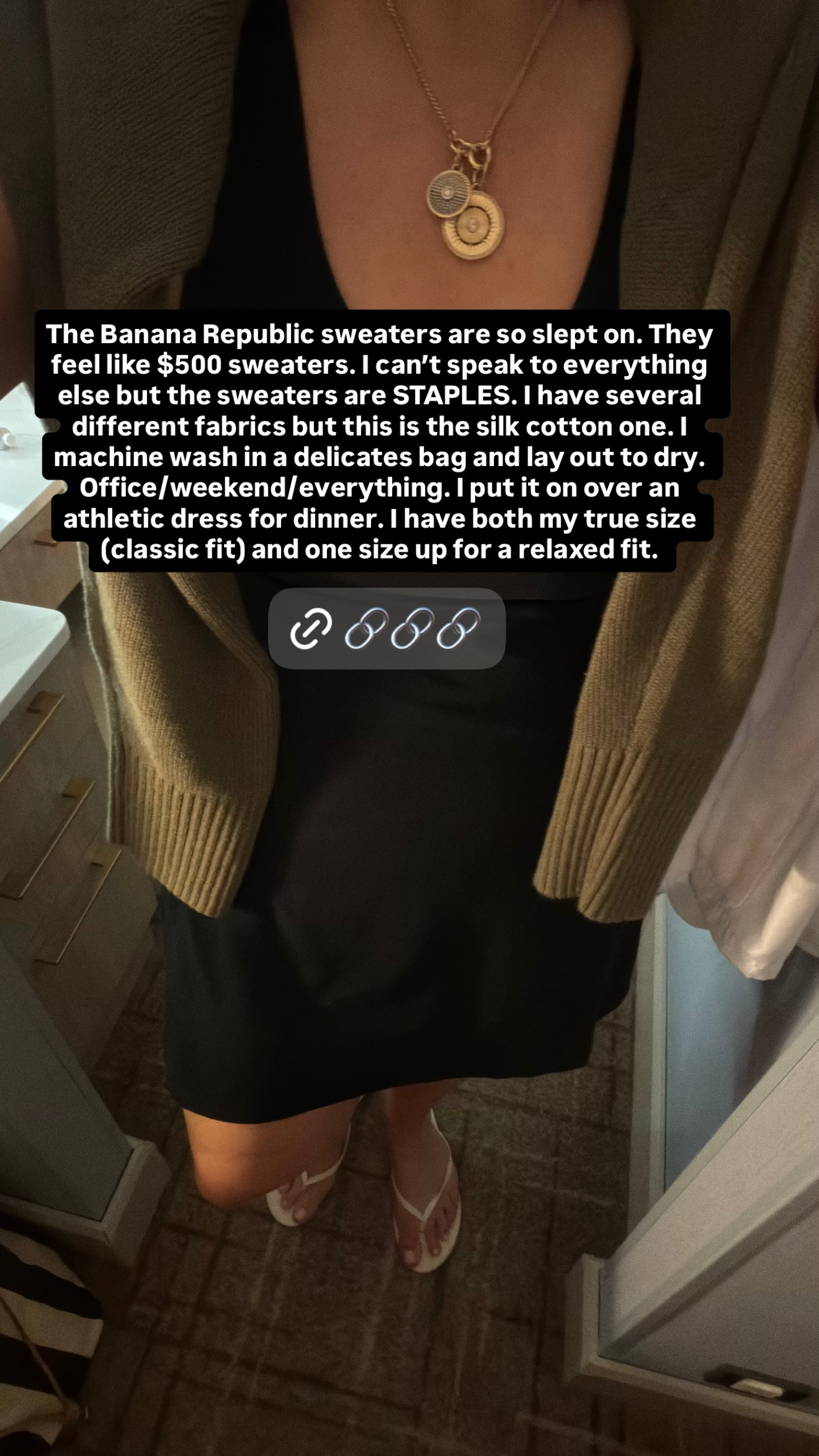 These Banana Republic sweaters are so good 

 