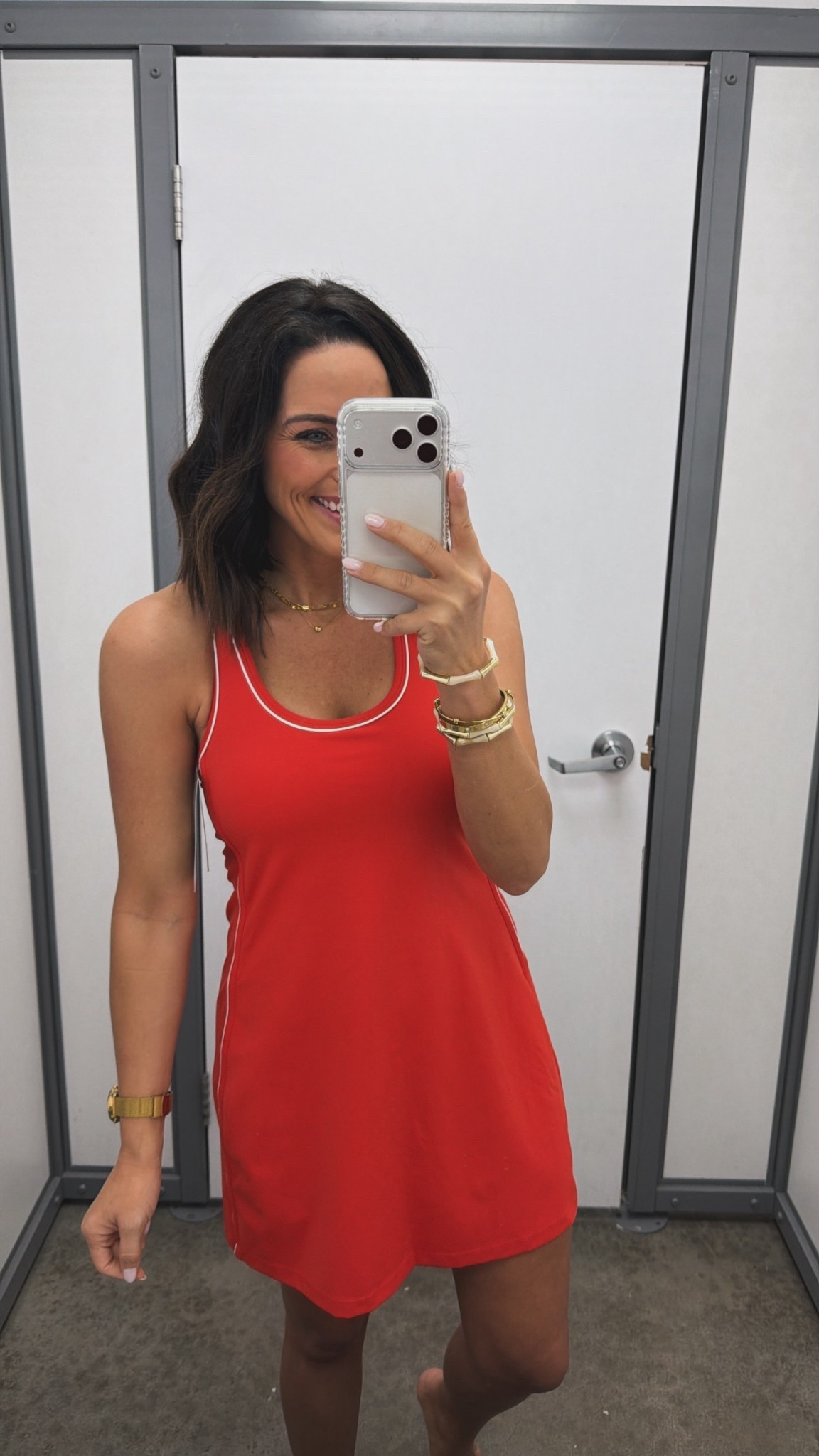 This Walmart athletic dress is such a good find ❤️ Perfect for workouts, tennis, pickleball, walks, or just a cute casual athleisure outfit. I love the sporty piping detail and the bright red color for summer.

#walmartfinds #walmartfashion #athleticdress #tennisdress #pickleballoutfit #athleisurestyle #casualactivewear #summeroutfit #ltkstyle #ltkfinds

#LTKmomlife #LTKActive #LTKPetite