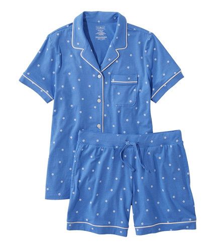 Women's Super-Soft Shrink-Free Pajamas, Short Set Print | L.L. Bean