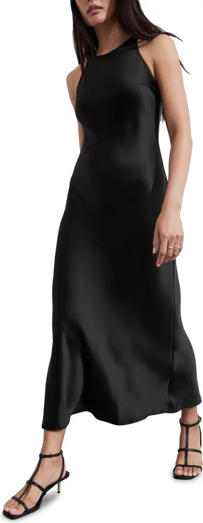 Sleeveless Satin Midi Dress& Other Stories | Nordstrom