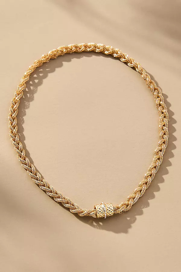 Rope Chain Magnetic Clasp Necklace | Anthropologie (US)