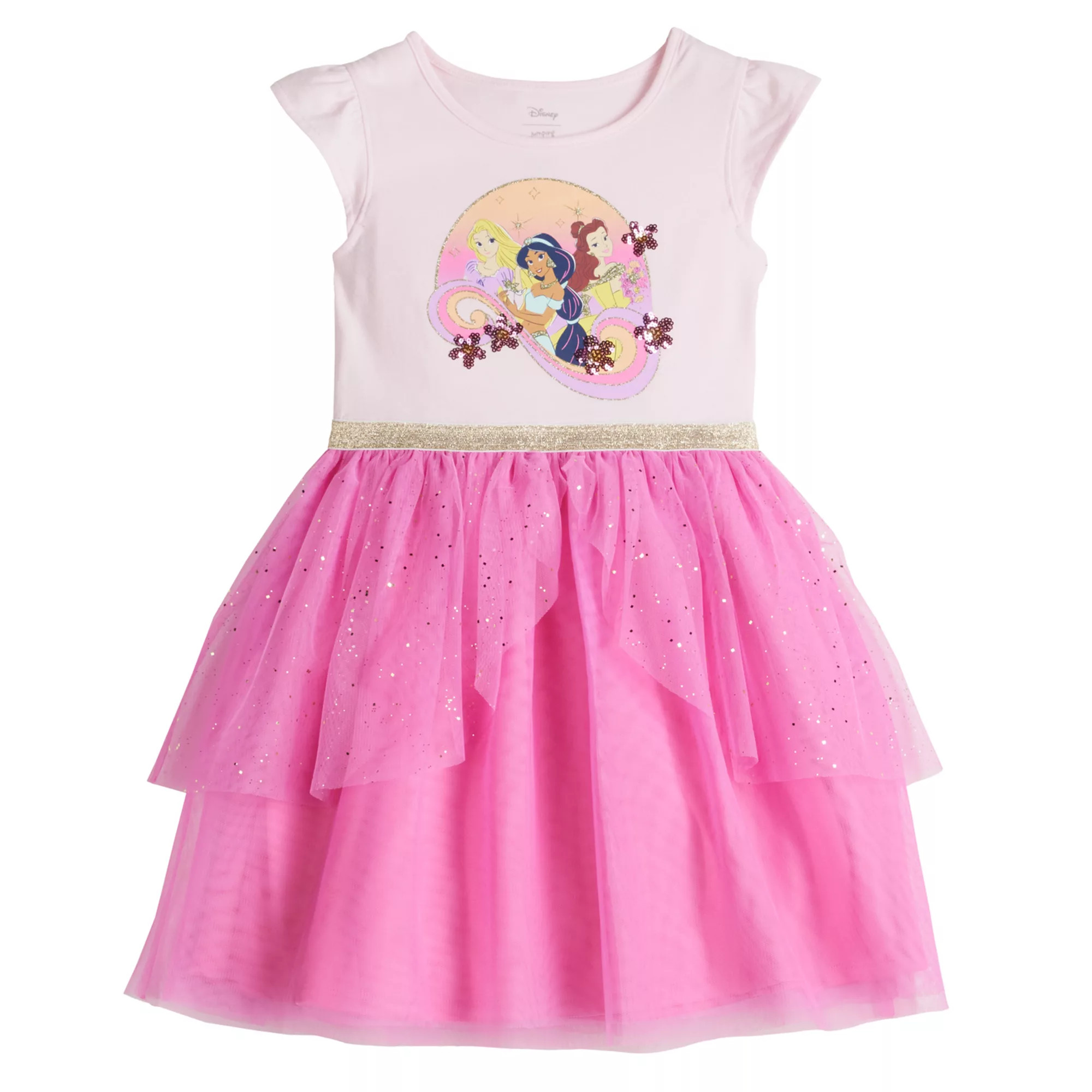 Disney Princess Girls 4-12 Layered Graphic Tutu Dress by Jumping Beans® | Kohl's