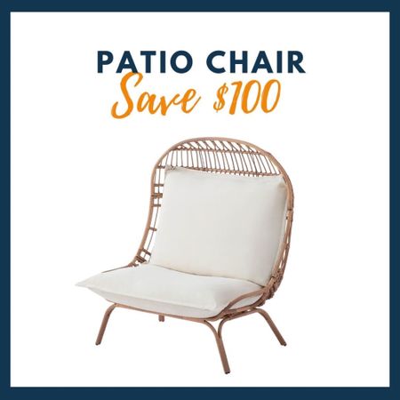 Collin just scored this super cute patio chair for $100 OFF at Walmart! We love the effortless boho style of this chair and know it won’t last long at such an amazing price!! 😍😍🔥🔥

#LTKhome #LTKSeasonal #LTKsalealert